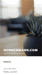Mobile Screenshot of nonnenmann.com
